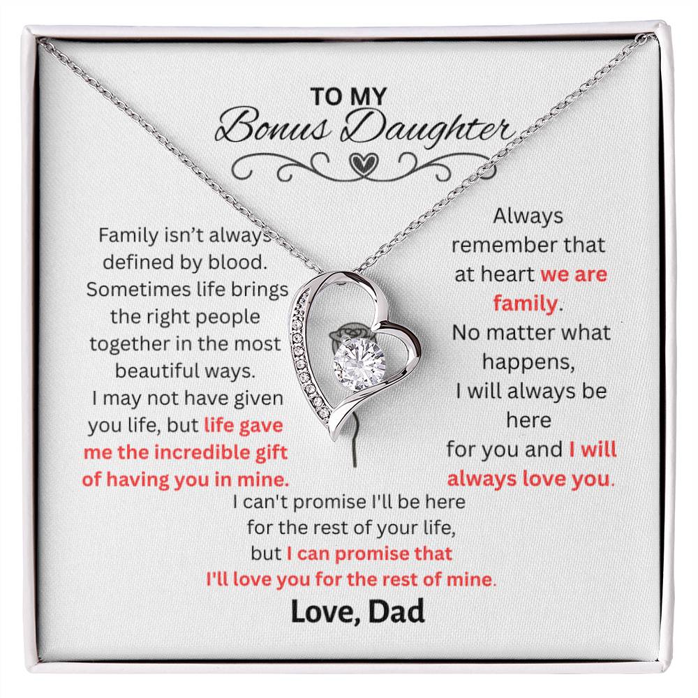 Forever Love Necklace (Rhodium ONLY) + Luxury Box